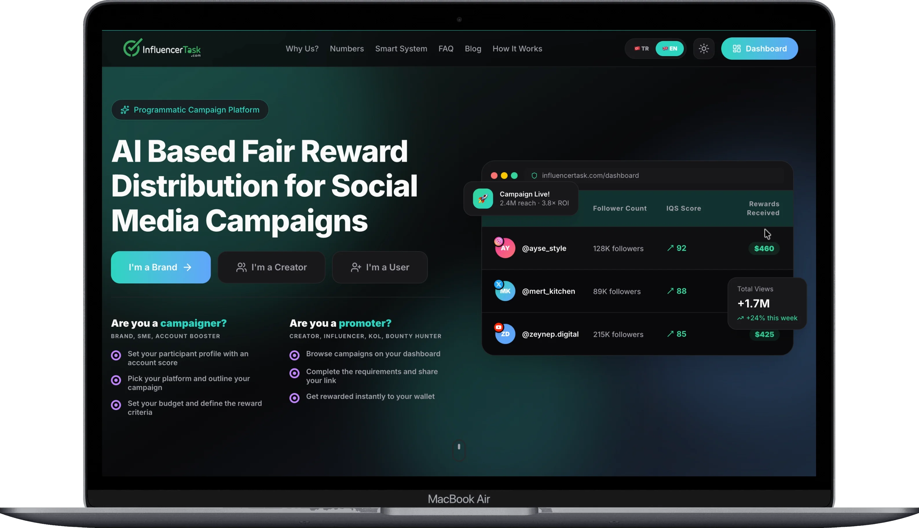 Public Platform & Real-Time IQS Simulation