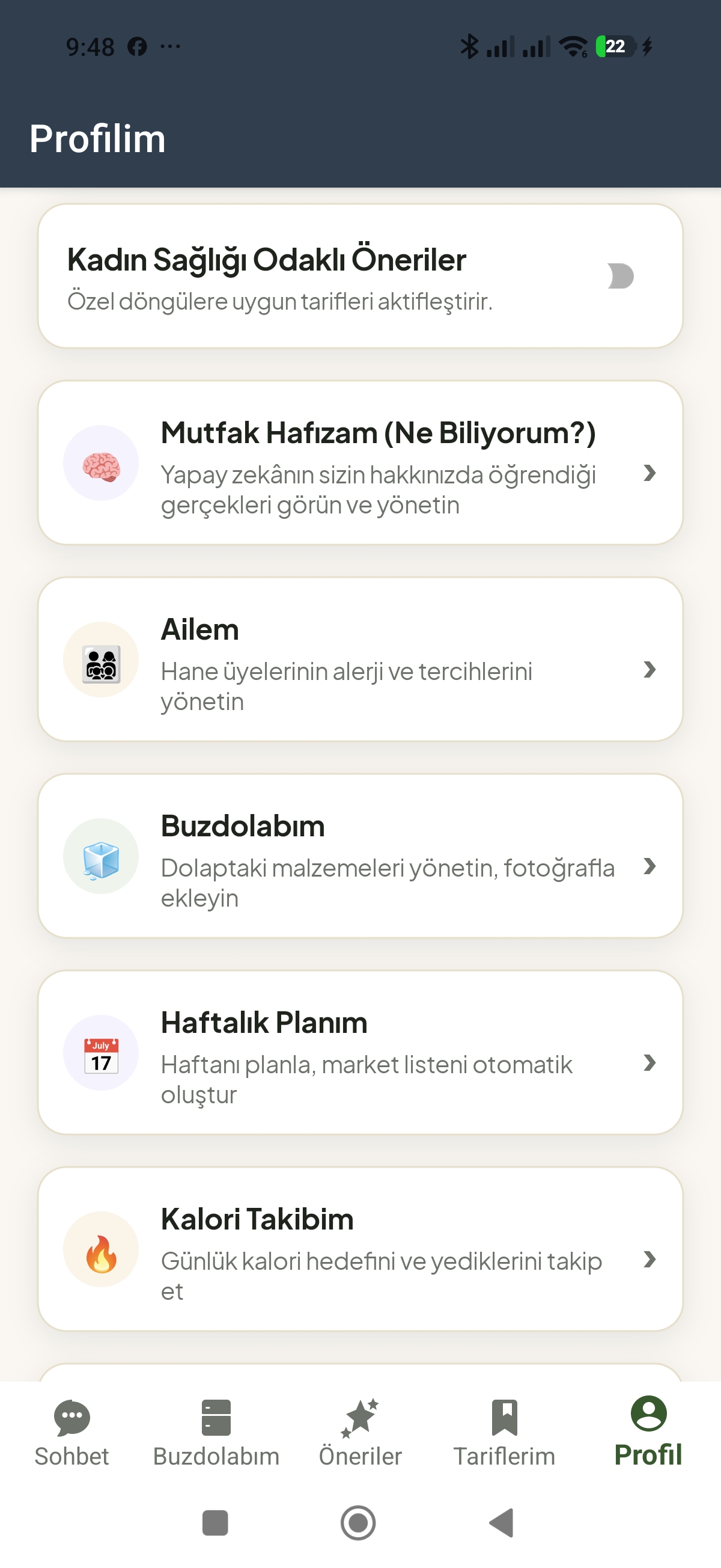 Kadın Sağlığı ve Mutfak Hafızam