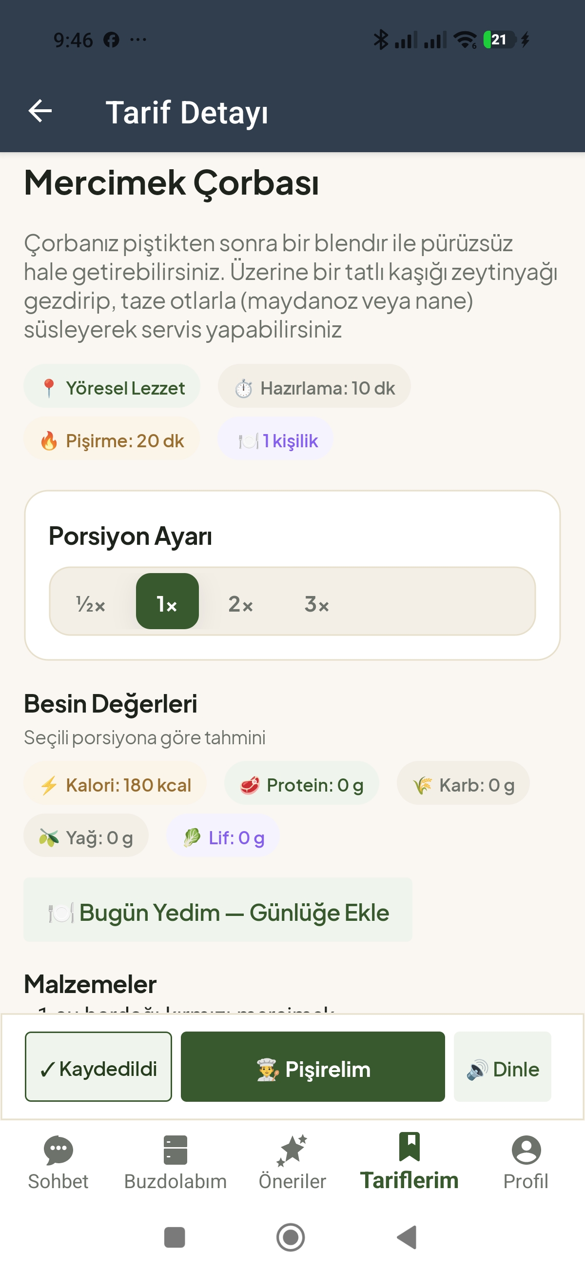 Tarif Detayı ve Şef Püf Noktaları